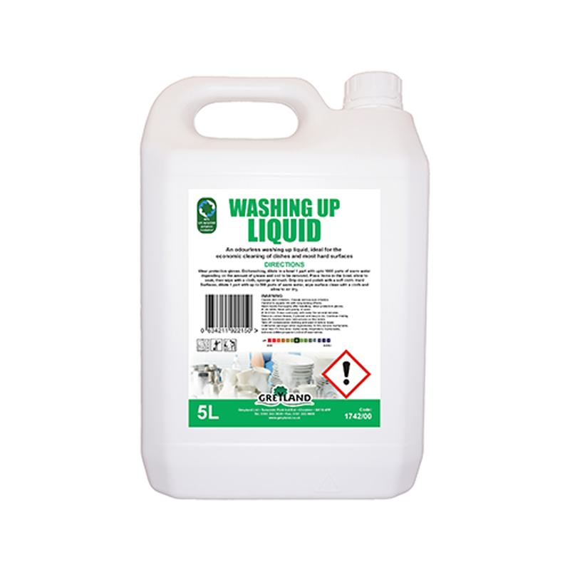 Greyland Washing Up Liquid | 5L | Single