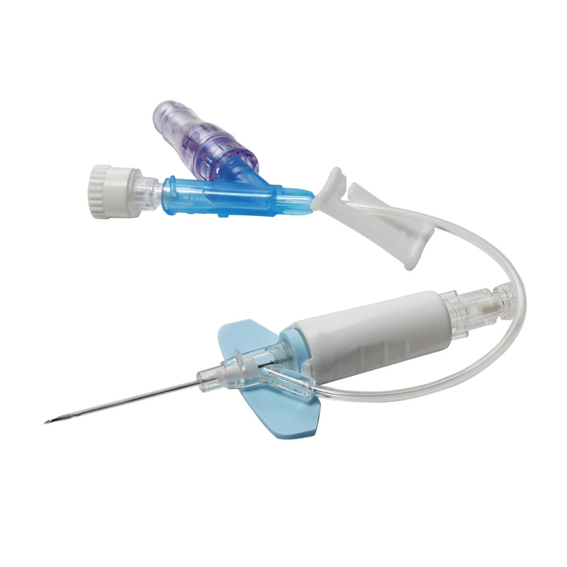 Deltaven® XIV Max Closed System Catheter | 22G x 25mm | Single Port with End Cap | Case of 4 Packs (25 Caps / Pack)