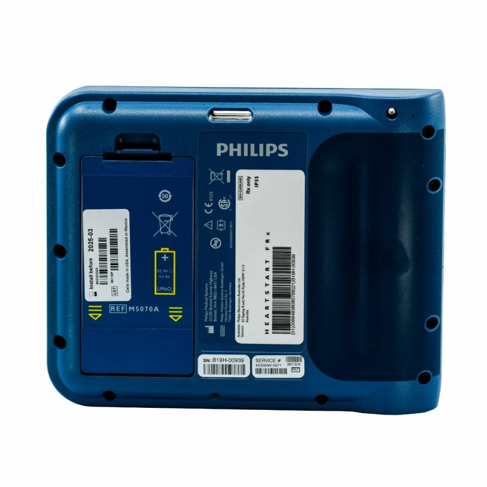 Philips FRx Defibrillator - Paediatric Package with Carry Case & Child Key (1)