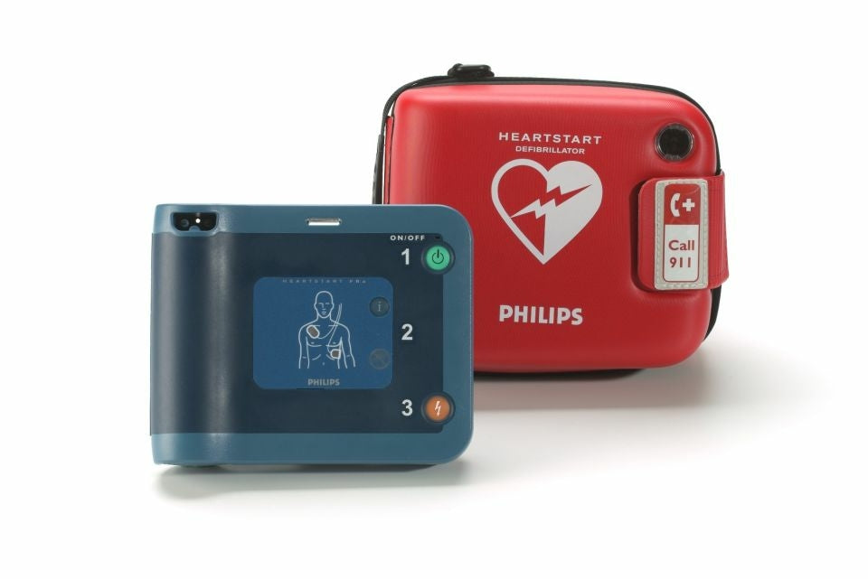 Philips Heartstart FRx Defibrillator Package - Includes Carry Case