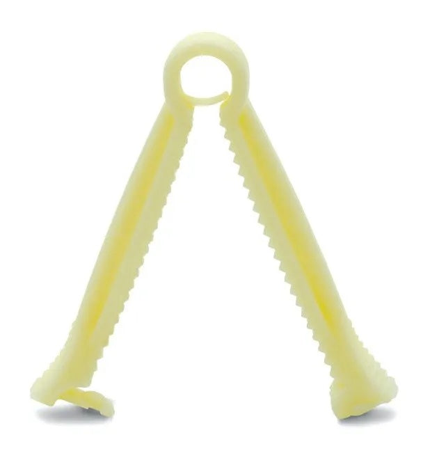 Double-Grip Umbilical Cord-Clamp | Sterile | Pack of 125