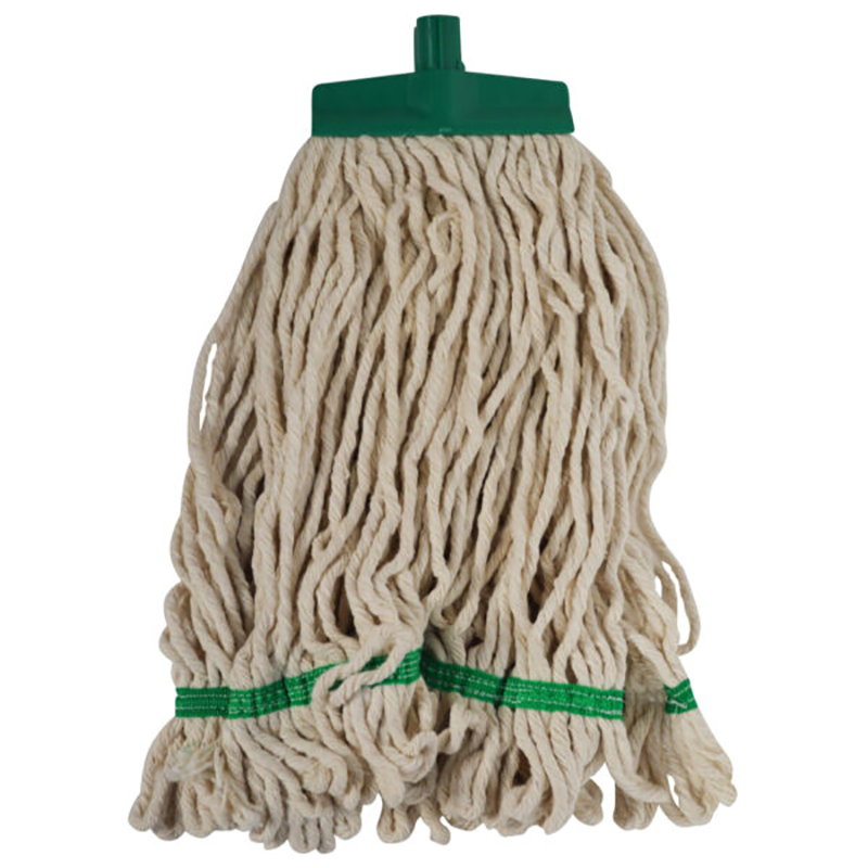 Economy Cotton Changer Mop | 341g | Single & Economy Cotton Changer Mop | 341g | Green | Single