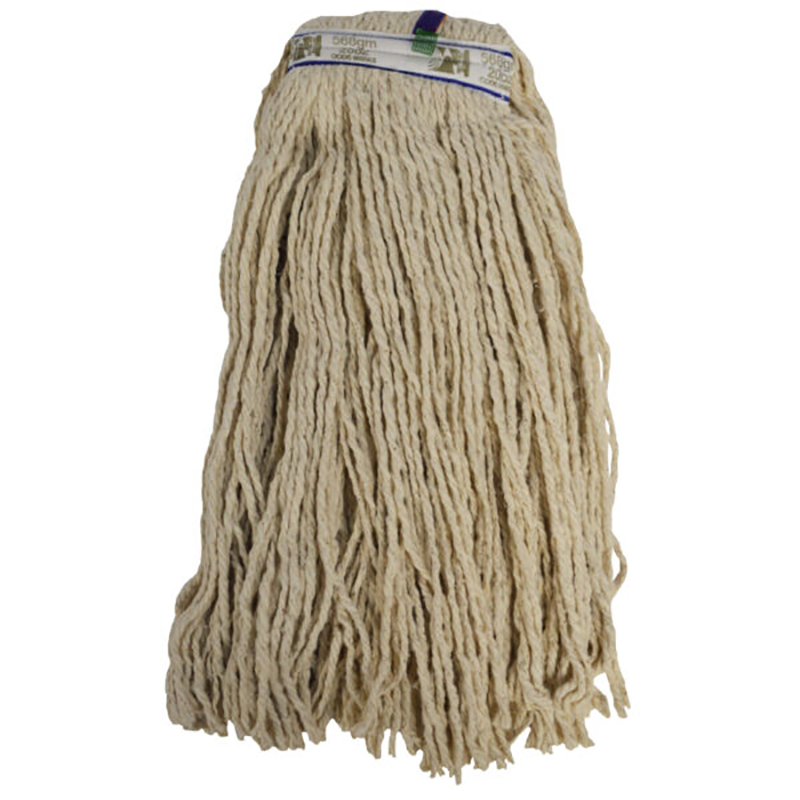 Traditional Cotton Kentucky Mop | 454g | PY | Single