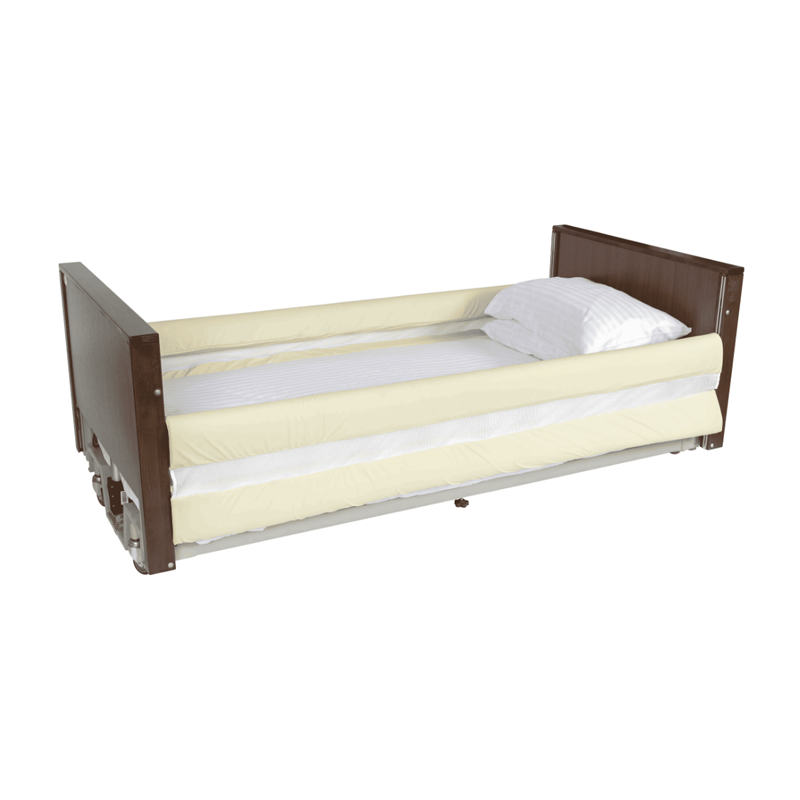 Alerta 2-Bar Mesh Bed Rail Bumpers | Zip Fasten | Pair