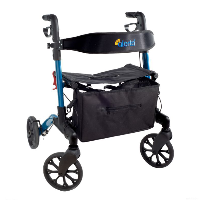 Alerta Four-Wheel Aluminium Foldable Rollator