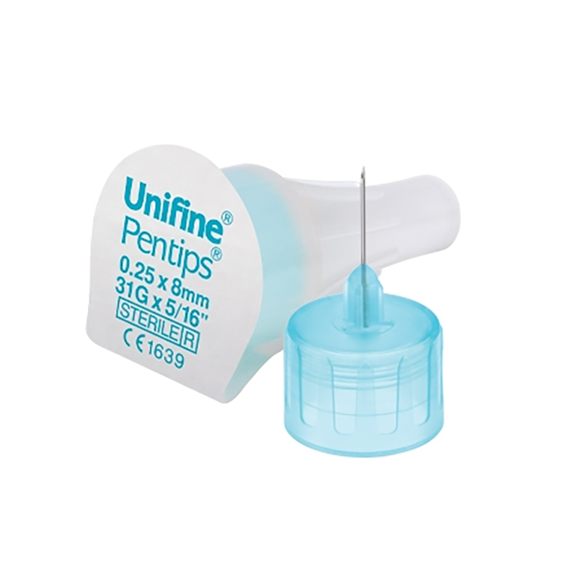 Unifine Pentips Insulin Pen Needles | 8mm 31G | Pack of (5 x 100)