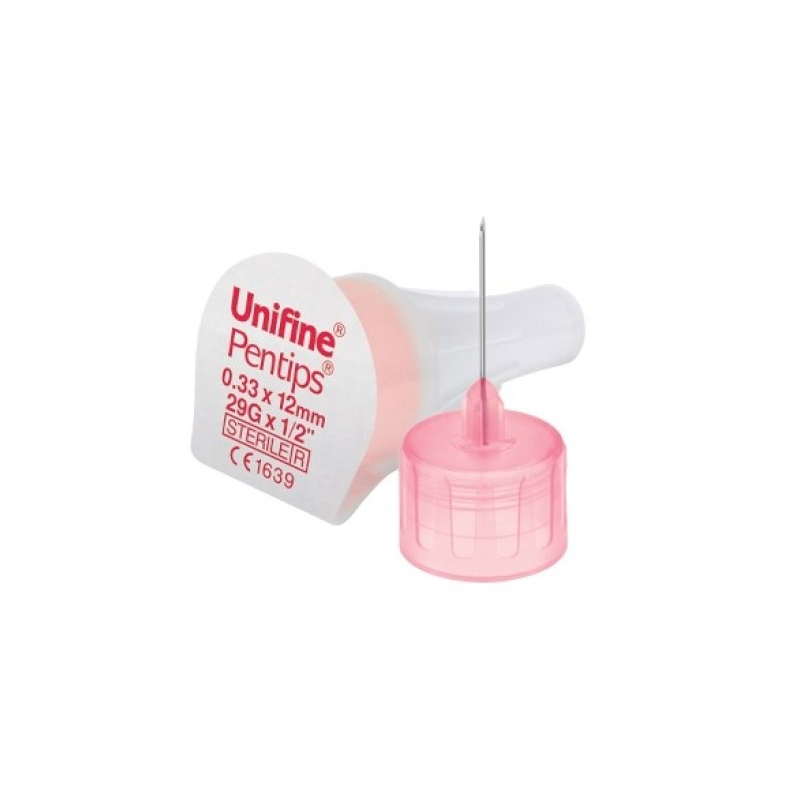 Unifine Pentips PLUS Insulin Pen Needles | 12mm 29G | Pack of 100