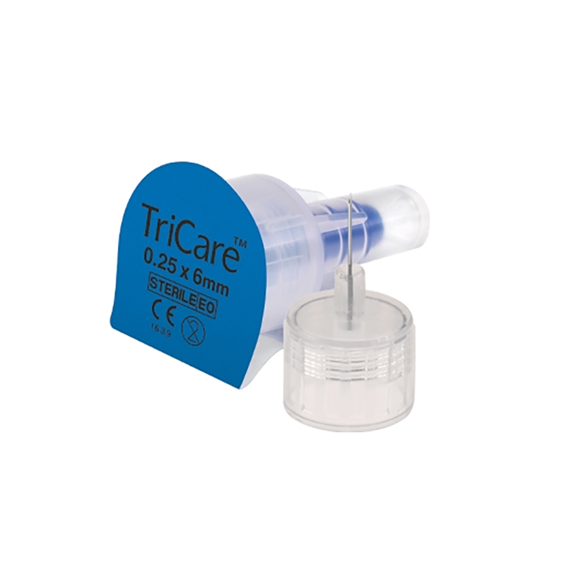 TriCare - Diabetes Medication Injection Pen Needles | 6mm 31G | Pack of 100