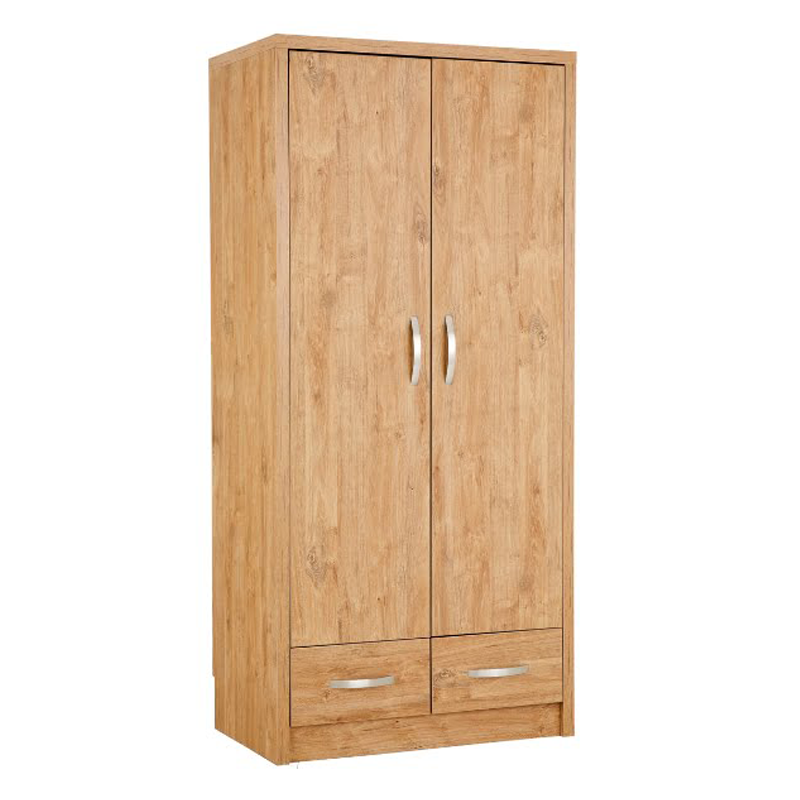 Augusta Double Wardrobe | Gold Harbour Oak