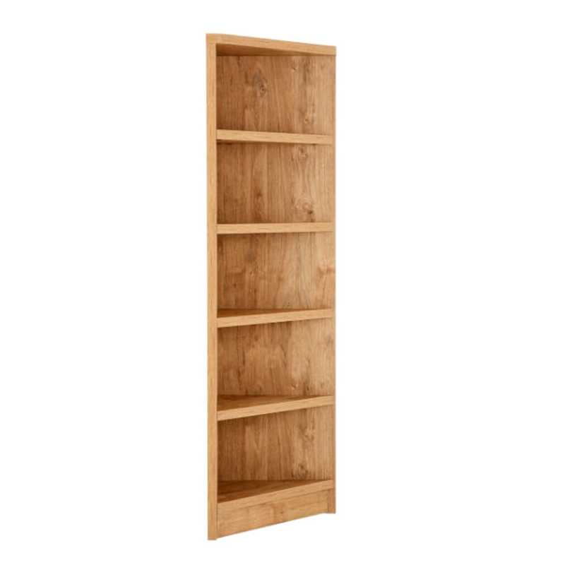 Augusta Corner Shelving Unit | Gold Harbour Oak