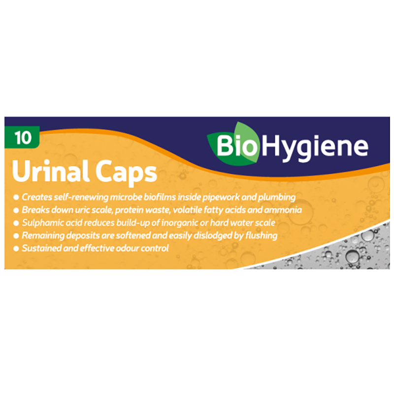 BioHygiene Urinal Cap | Raised Caps No Logo | Pack of 10