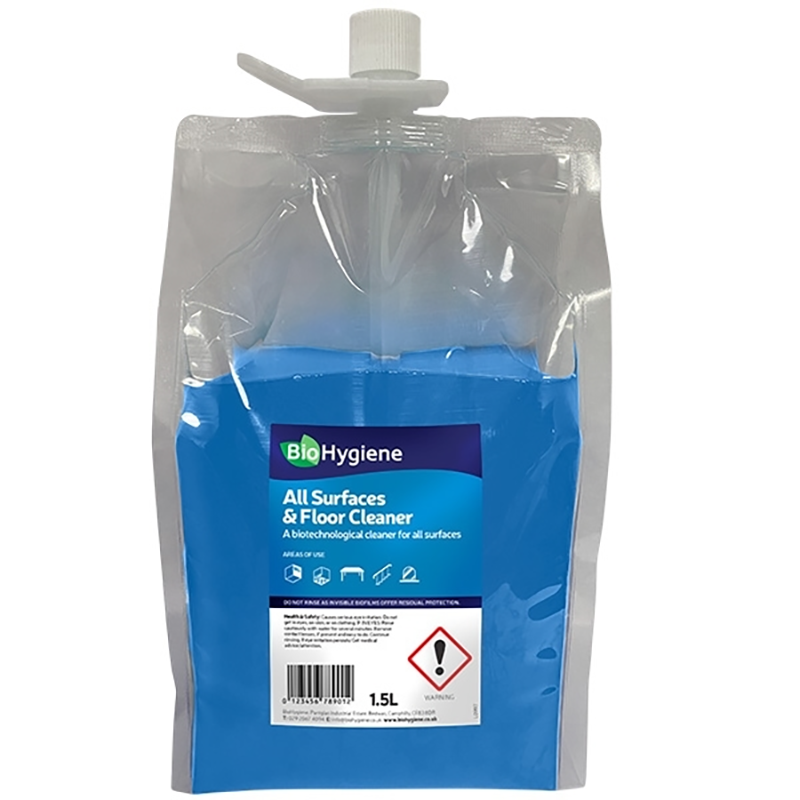 BioHygiene All Surface & Floor (Dosing Pouch) | 1.5L | Single