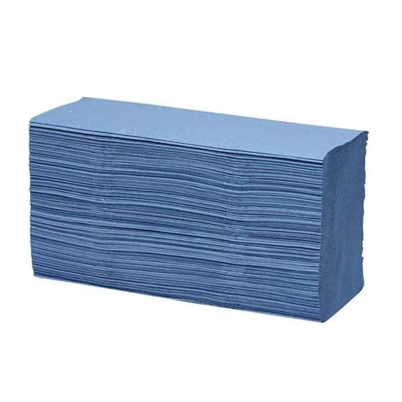 Sirius Interfold Hand Towels | 1-Ply | Blue | 210mm x 245mm | Case of 3600 Sheets