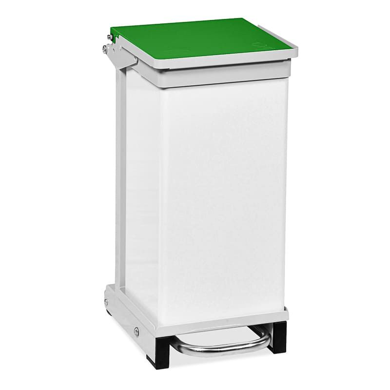 Bristol Maid 20L Bin Hands Free & Silent Closing | Green Lid