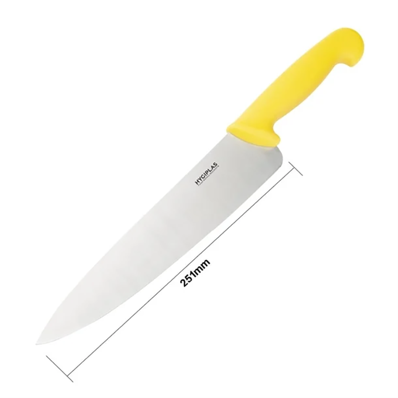 Hygiplas Chef Knife | Yellow | 25cm | Single (4)