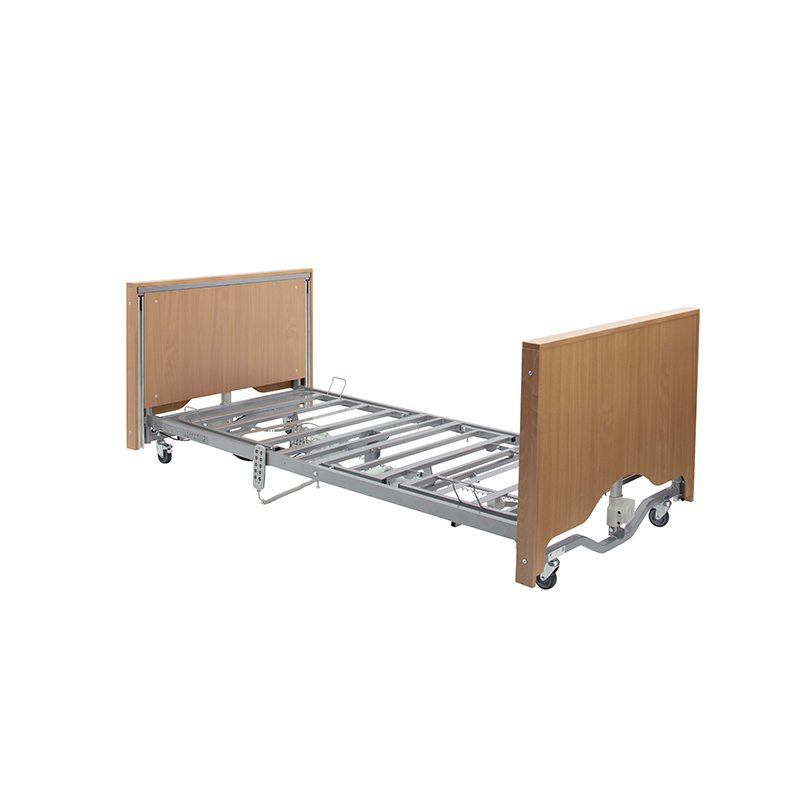 Casa Elite Care Home Bed (Covered Ends) Low | Beech