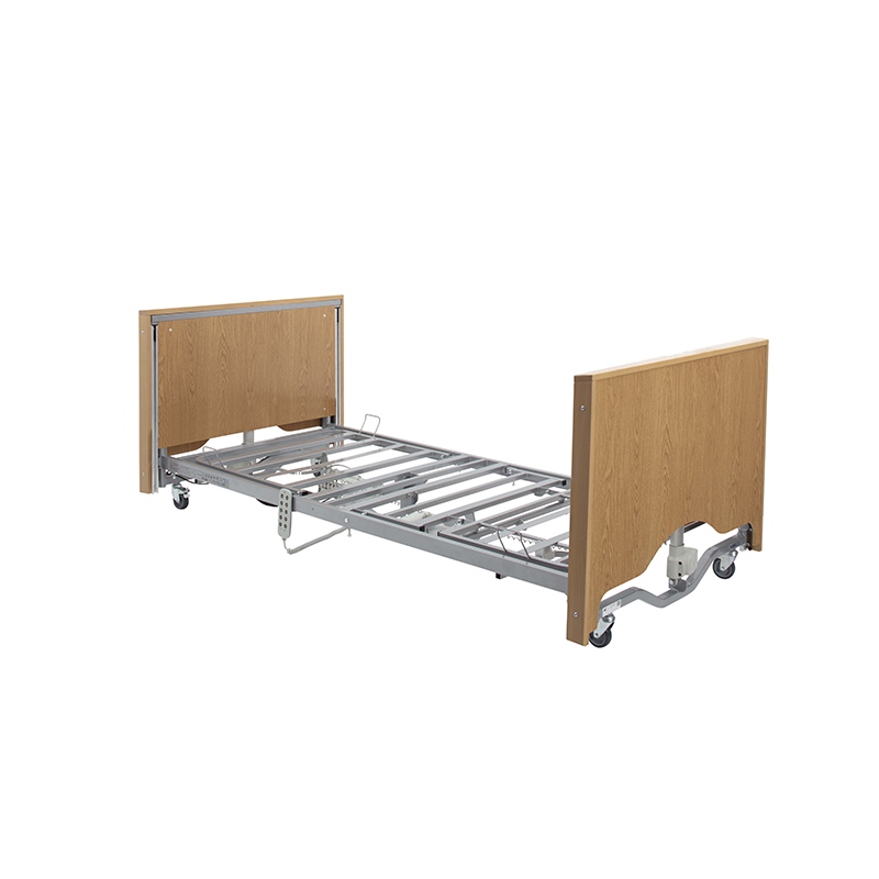 Casa Elite Care Home Bed (Covered Ends) Low | Light Oak