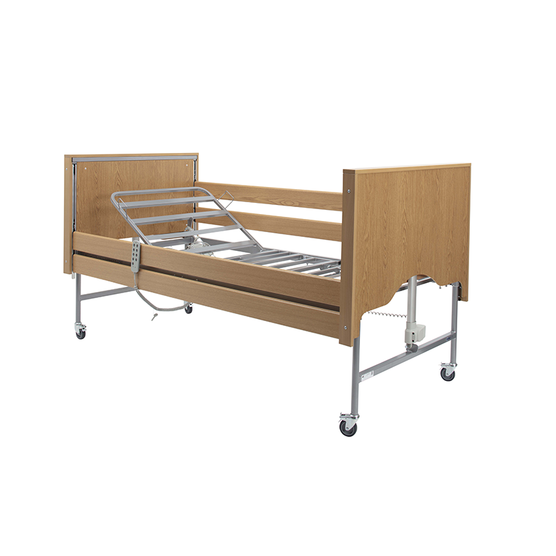 Casa Elite Care Home Bed (Covered Ends) Standard | Light Oak