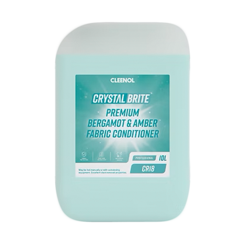 Crystalbrite Premium Bergamot & Amber Fabric Conditioner | 10L | Single