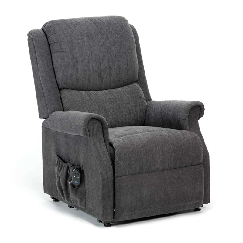 Indiana Single Riser Recliner | Charcoal