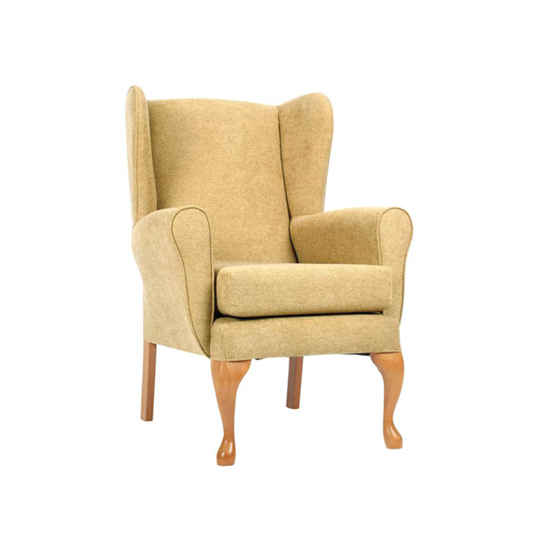 Drive Queen Anne Fireside Chair | Ochre