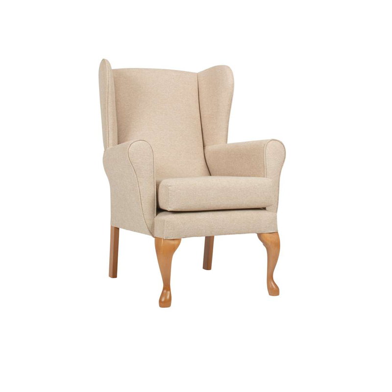 Drive Queen Anne Fireside Chair | Oyster