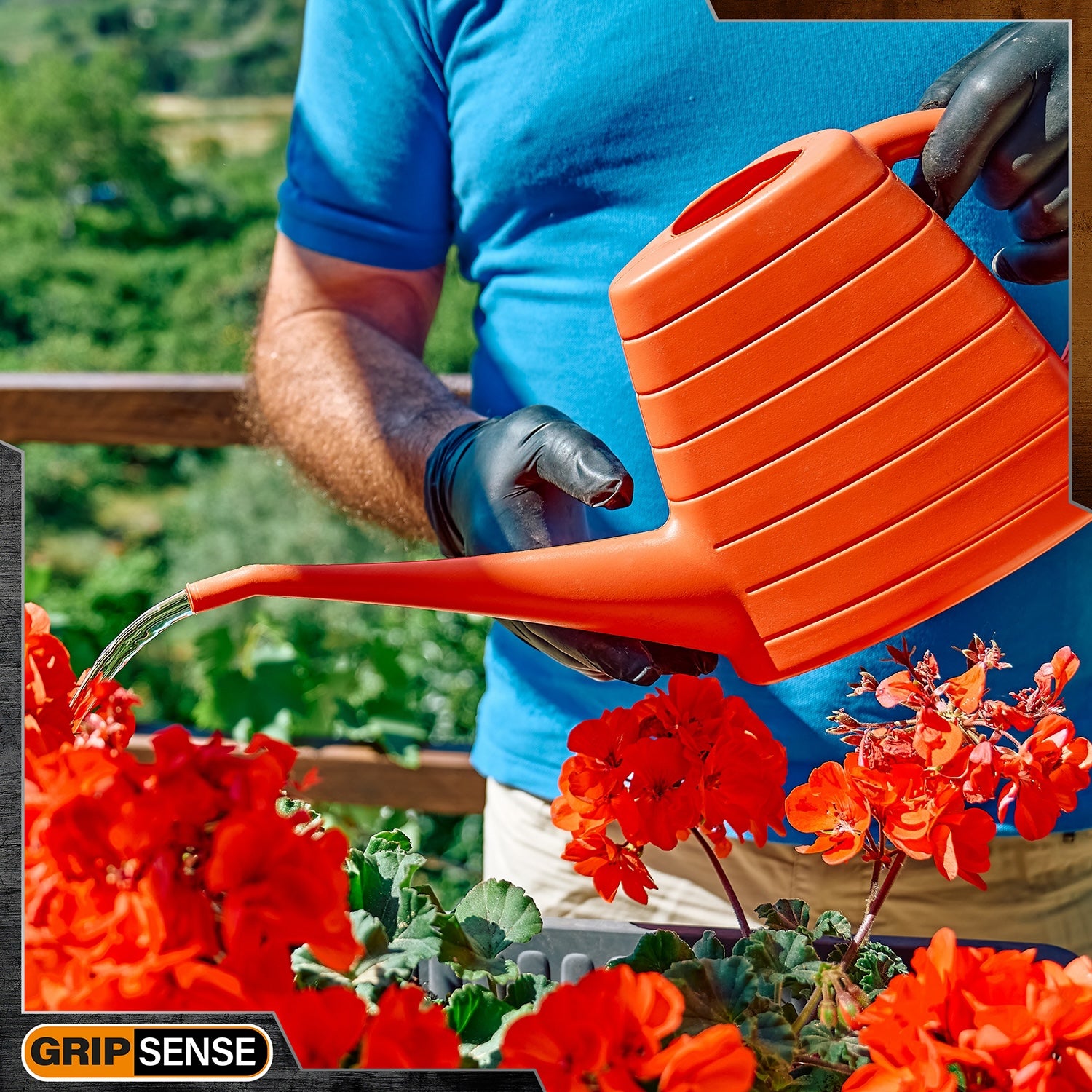 GripSense Gloves | Orange | 8g | Pack of 50 Pieces (7)