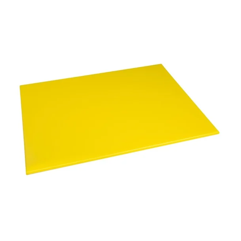 Hygiplas High Density Chopping Board | Yellow | Large | 600 x 450 x 12mm