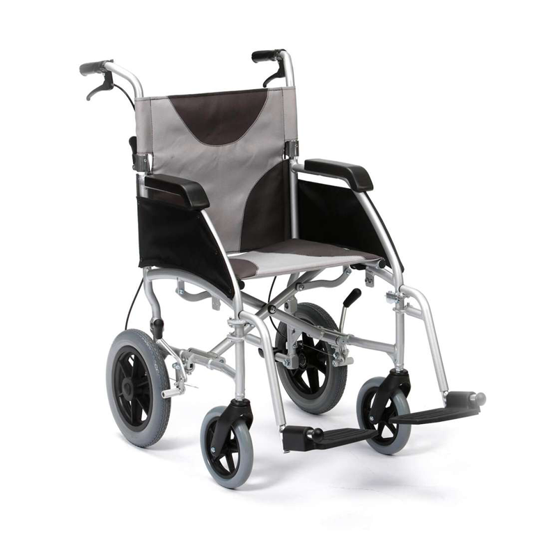 Ultralight Aluminium Transit Wheelchair | 17"