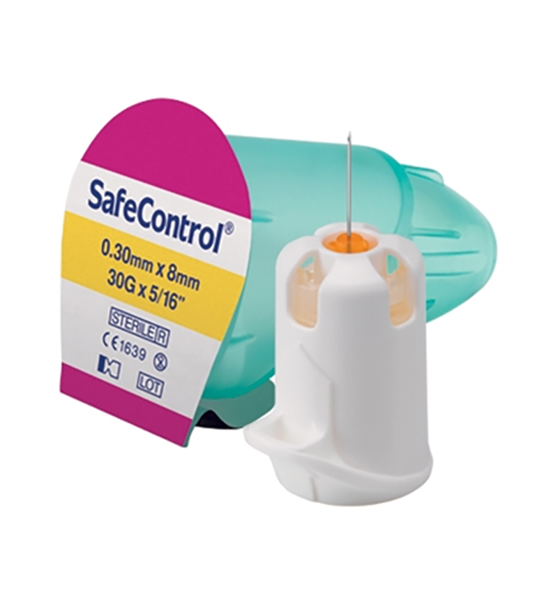 Unifine SafeControl Safety Pen Needle | 8mm 30G | Pack of 100
