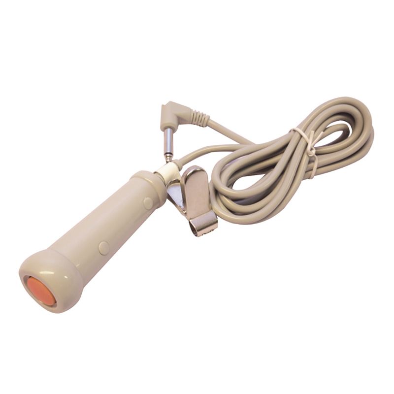 Alerta Nurse Call Button | Clear Plug | 6 Groove | Touchsafe Pro