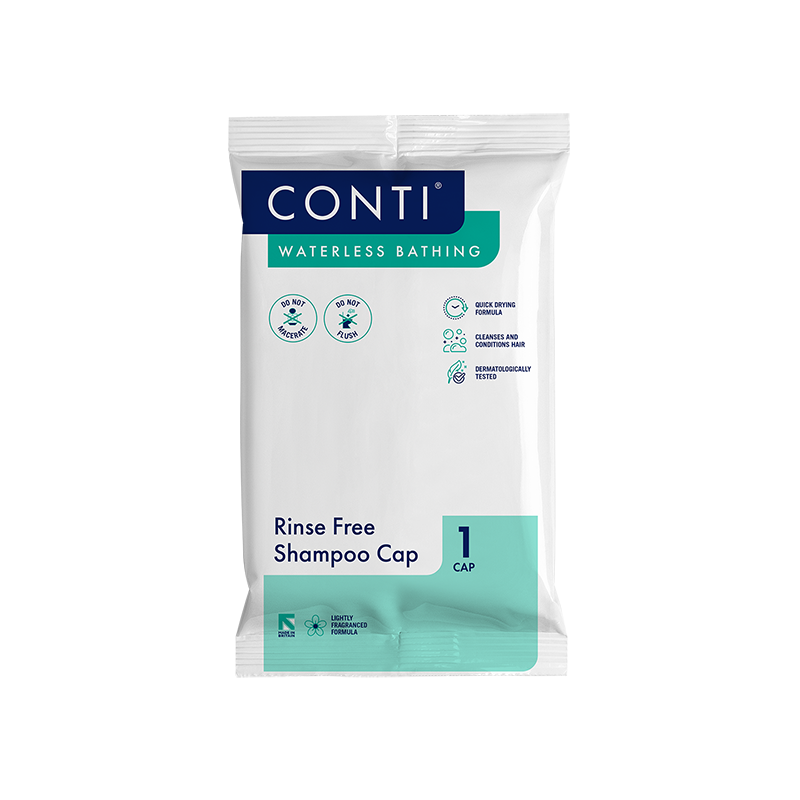 Conti Rinse Free Shampoo Cap | Lightly Fragranced | Single