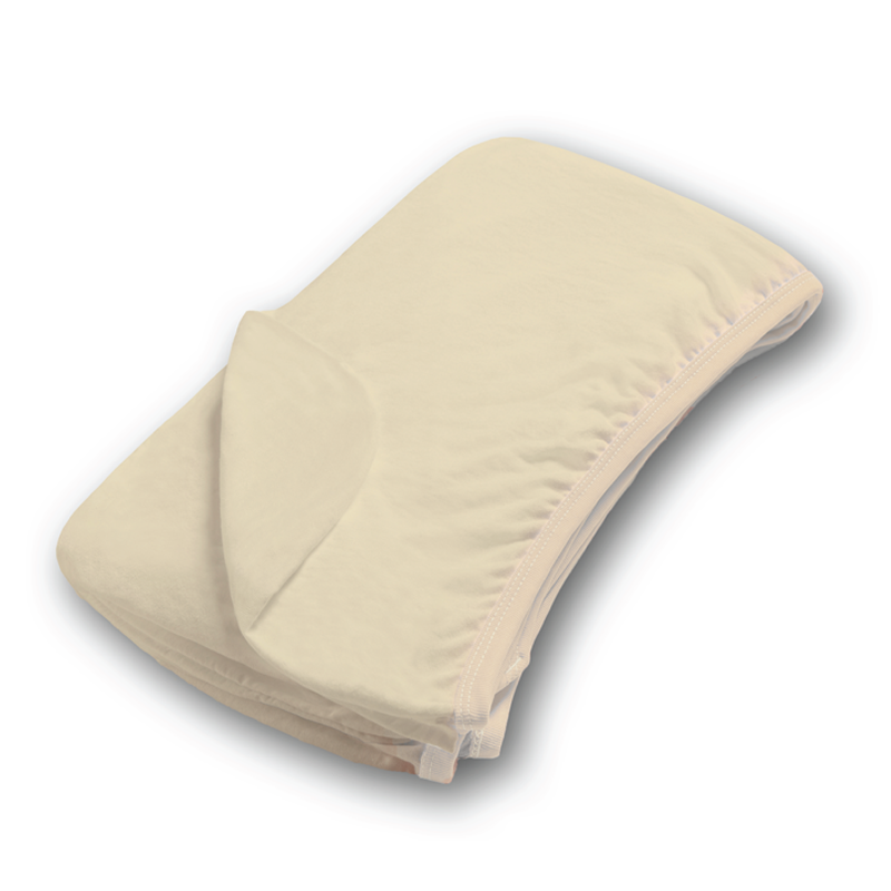 Ultraknit Smart Fitted Bottom Sheet | FR Polyester | Double Bed| Cream | Pack of 20