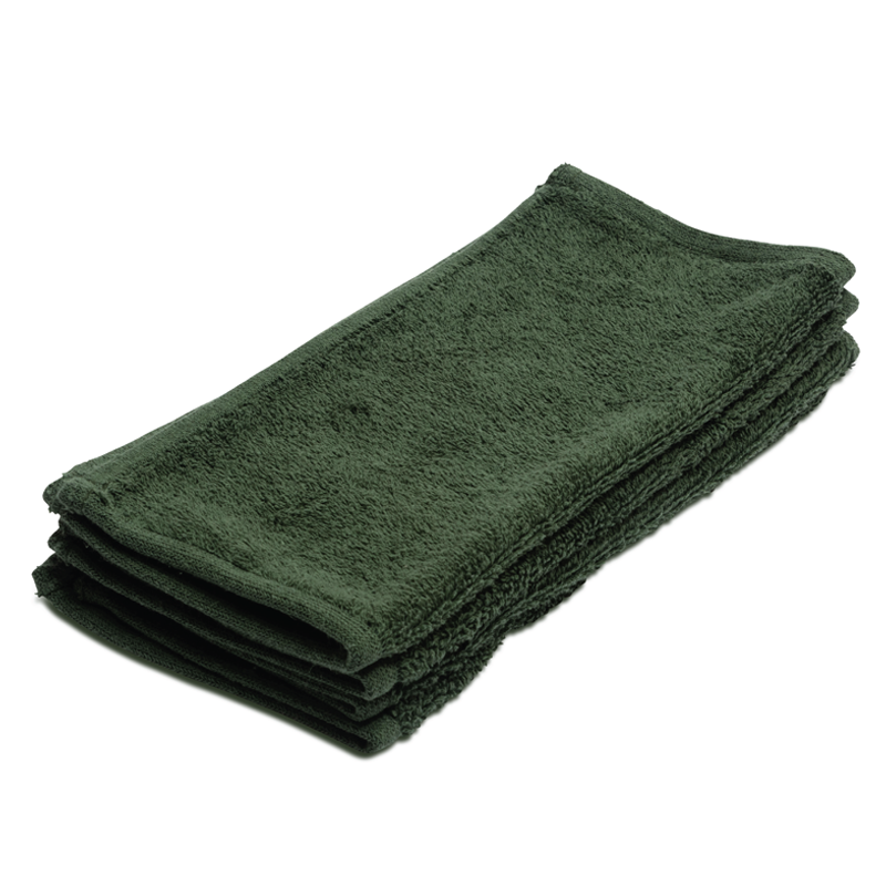 Hand Towel | 420gsm | Luxury Knitted Towel | Bottle Green