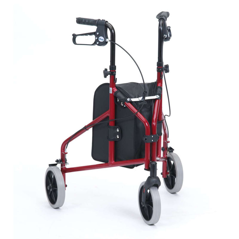 Aluminium Tri Walker with Bag | Pack of 2