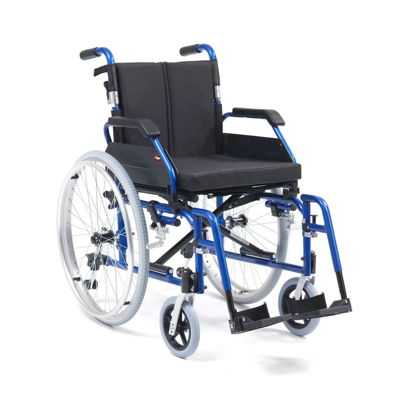 XS Aluminium Self Propel Wheelchair | Blue | 18"