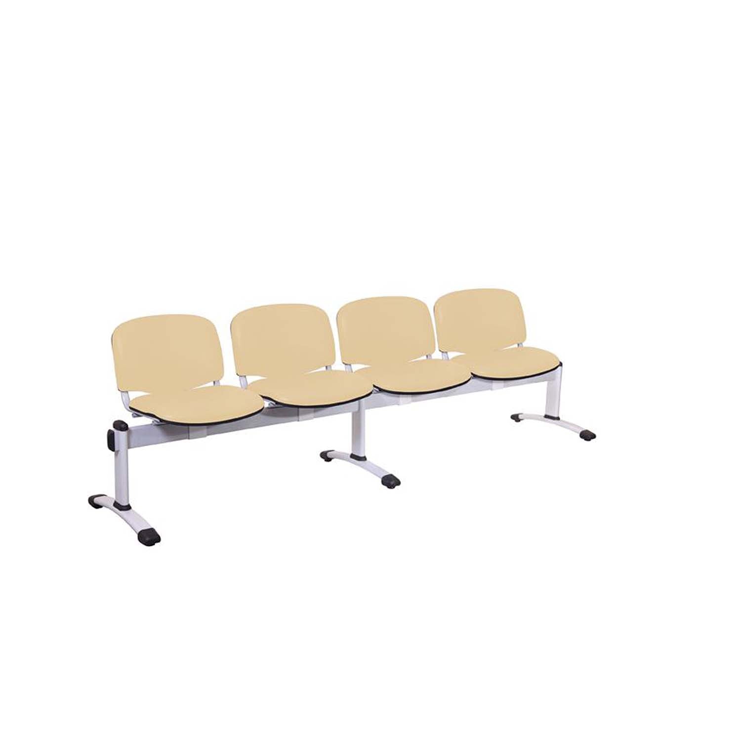 Sunflower Venus Visitor 4 Anti-bacterial Vinyl Upholstery Seats Module in Beige
