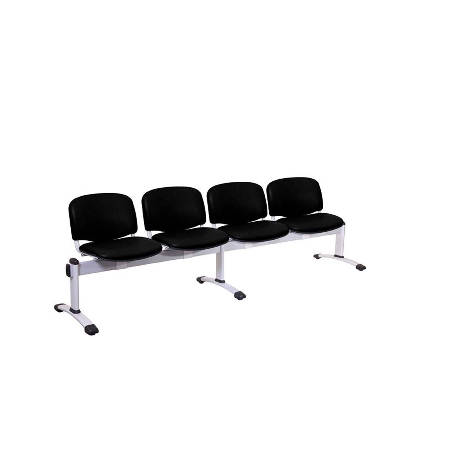 Sunflower Venus Visitor 4 Anti-bacterial Vinyl Upholstery Seats Module in Black
