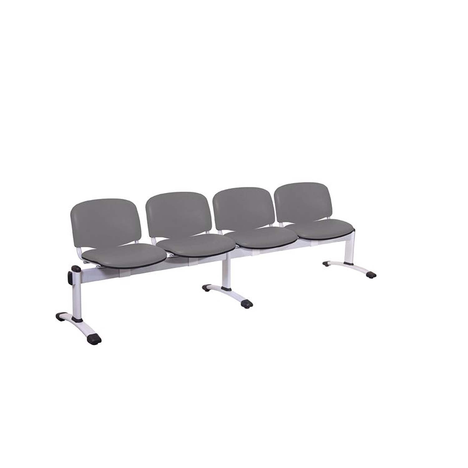 Sunflower Venus Visitor 4 Anti-bacterial Vinyl Upholstery Seats Module in Grey