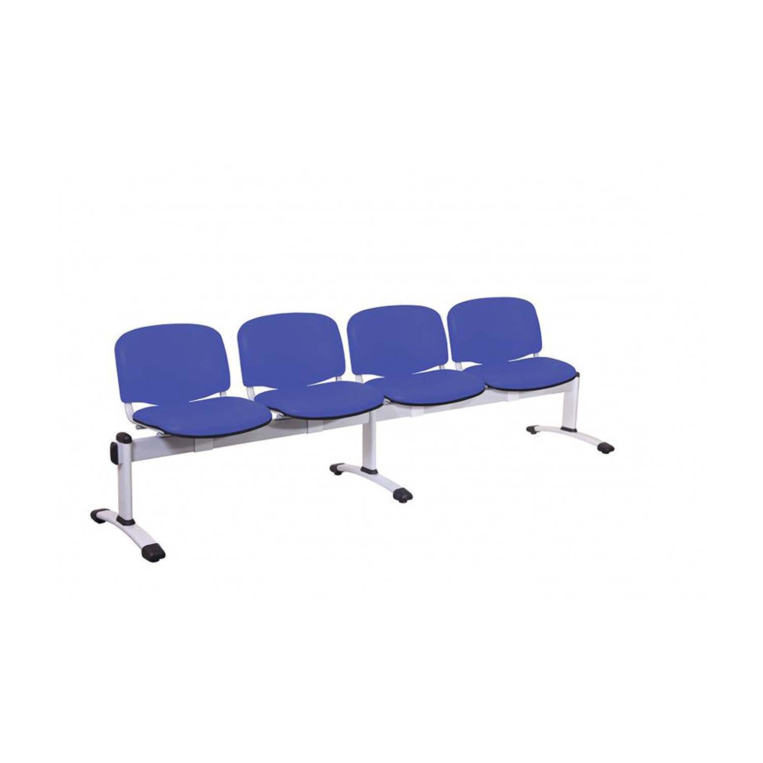 Sunflower Venus Visitor 4 Anti-bacterial Vinyl Upholstery Seats Module in Mid Blue