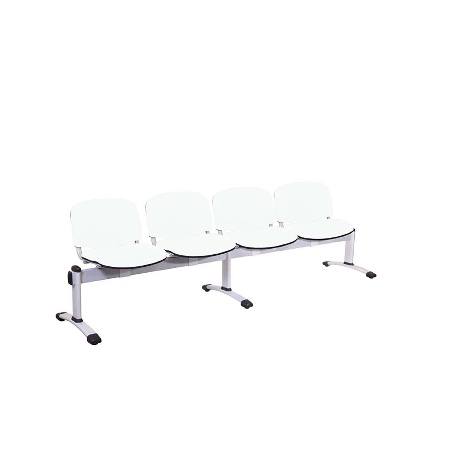 Sunflower Venus Visitor 4 Anti-bacterial Vinyl Upholstery Seats Module in White