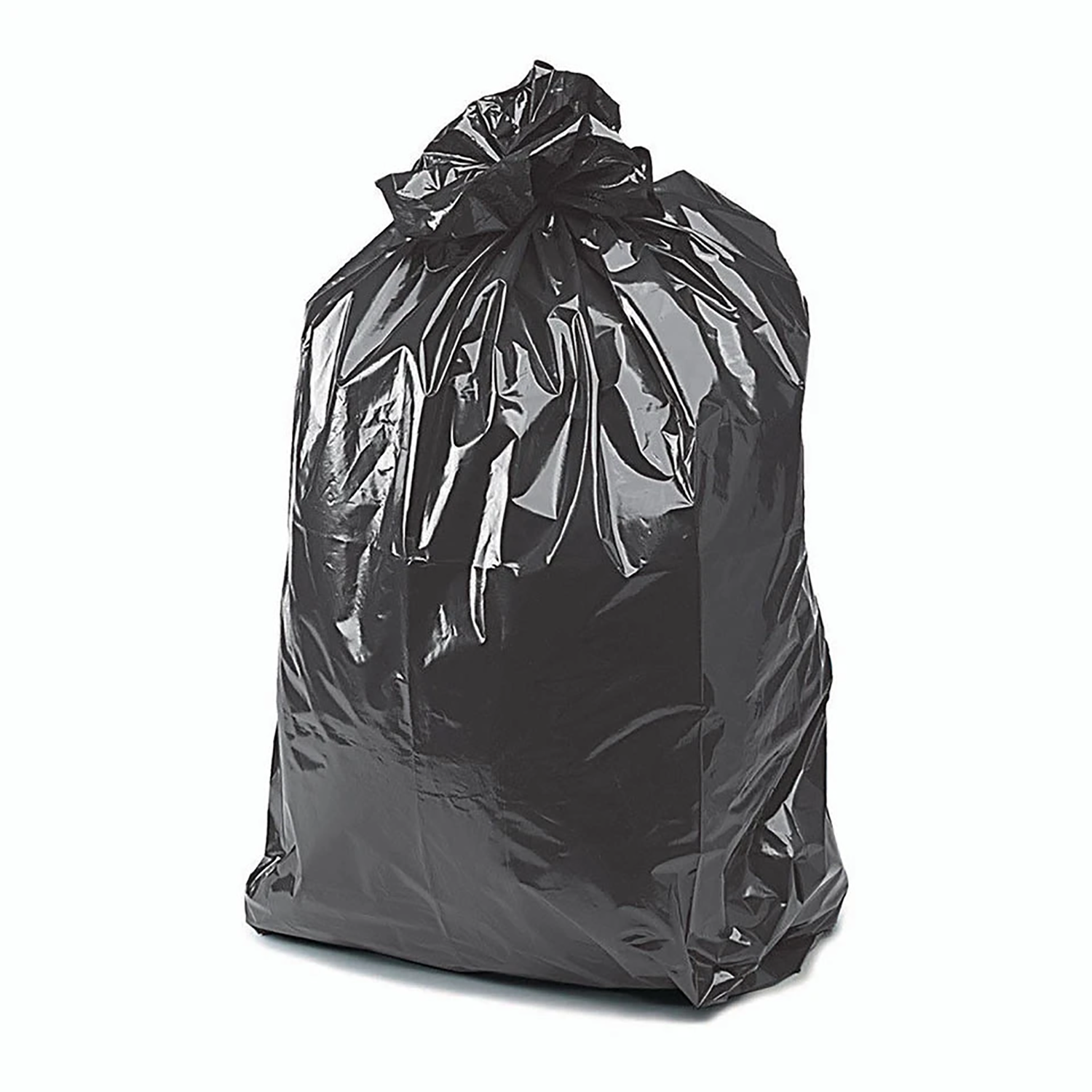 KleenMe Plastic Sacks | Black | Flat Pack | Medium Duty | Pack of 200