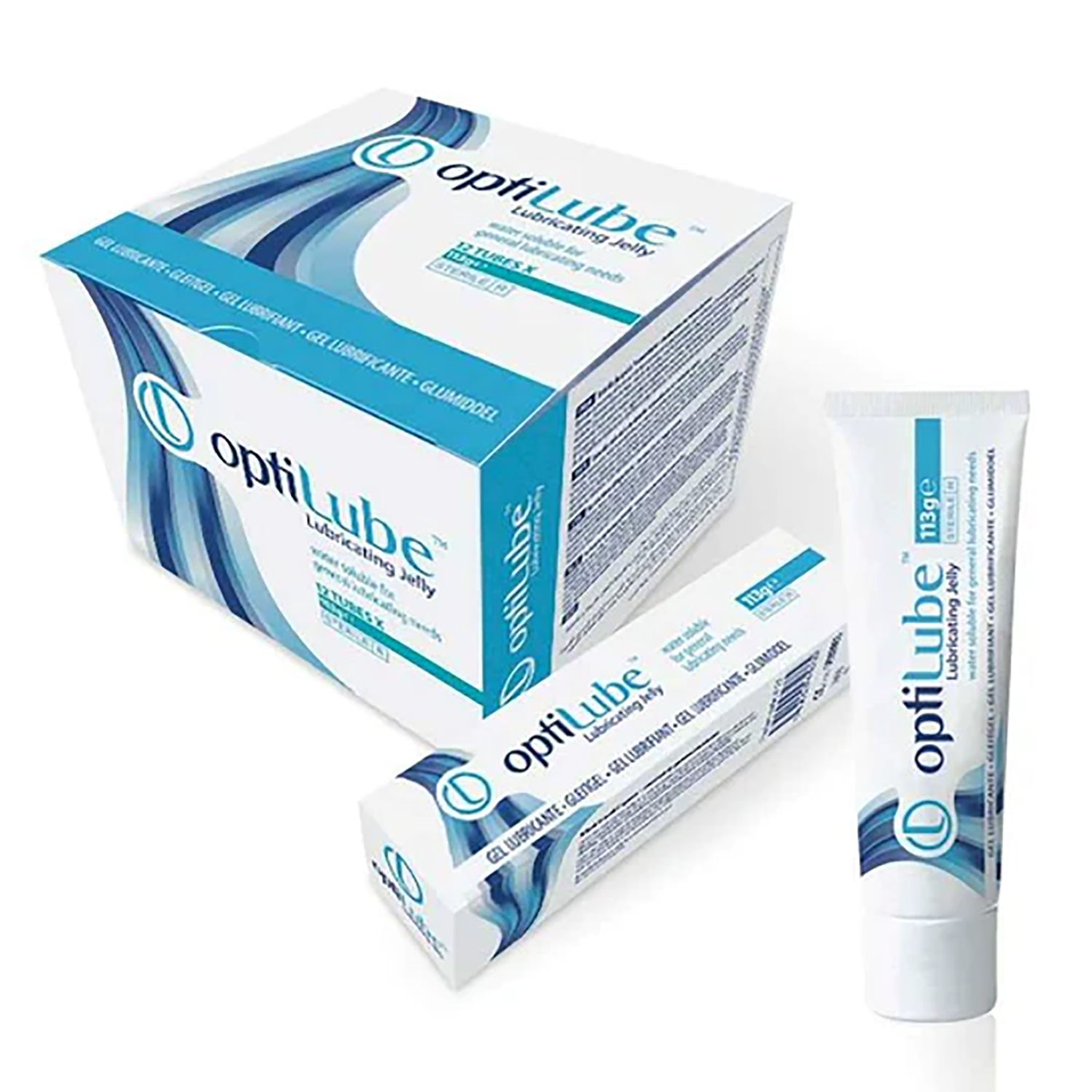 OptiLube | Lubricating Jelly | Sterile | 82g Tube | Single