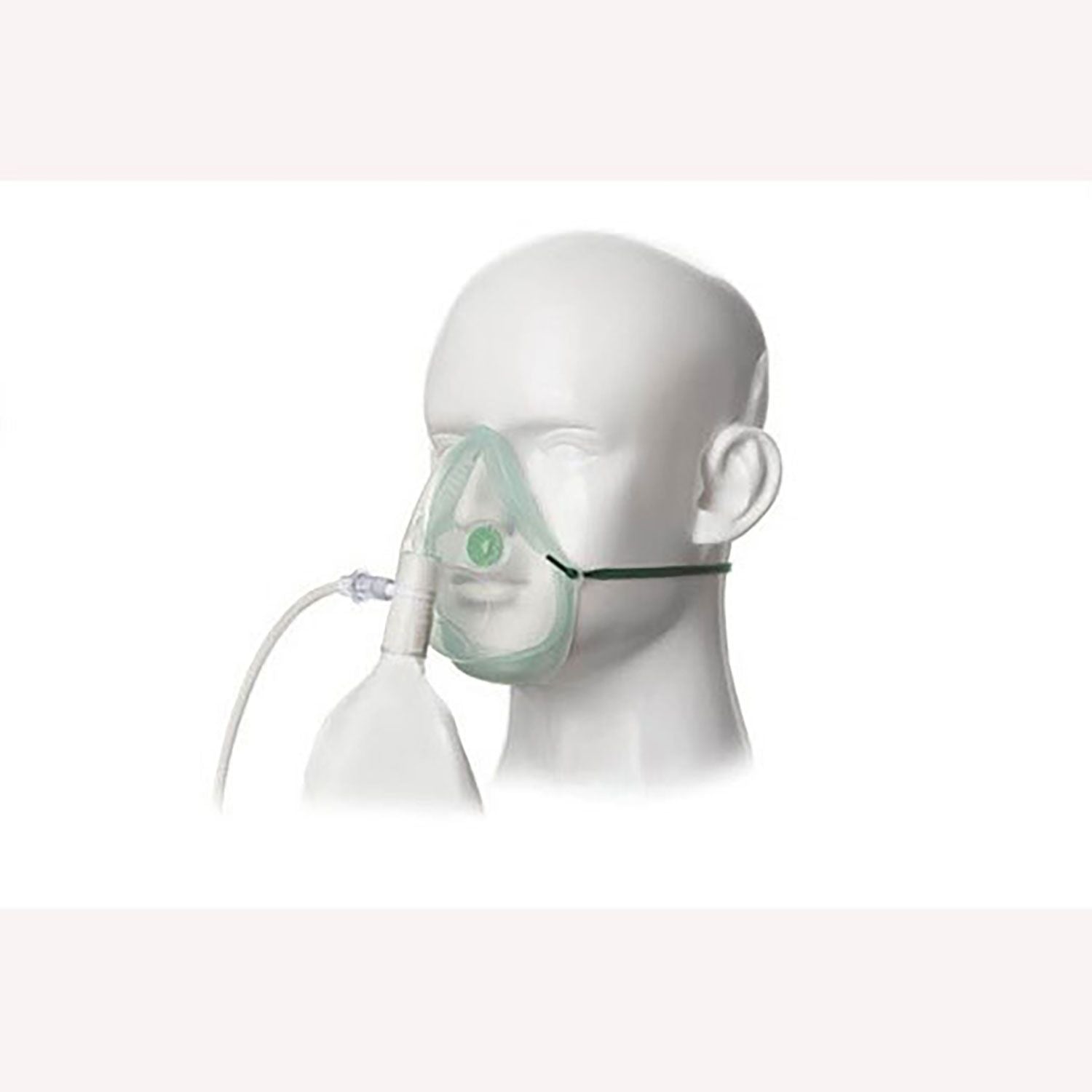 Adult High Concentration Oxygen Mask with Tube | 2.1m | Single