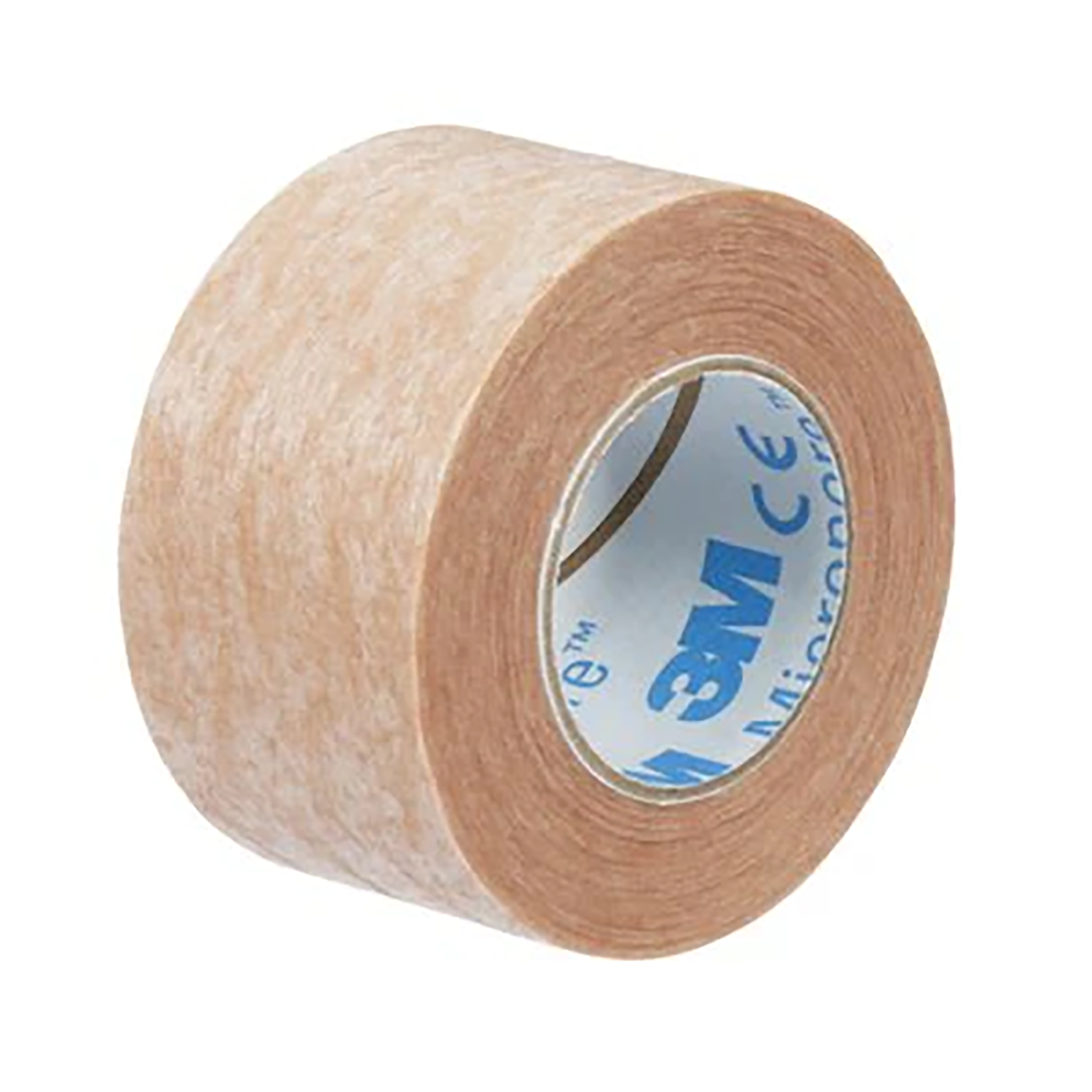 3M Micropore Tan Colour Tape | 2.5cm x 9.1m | Pack of 12 (2)