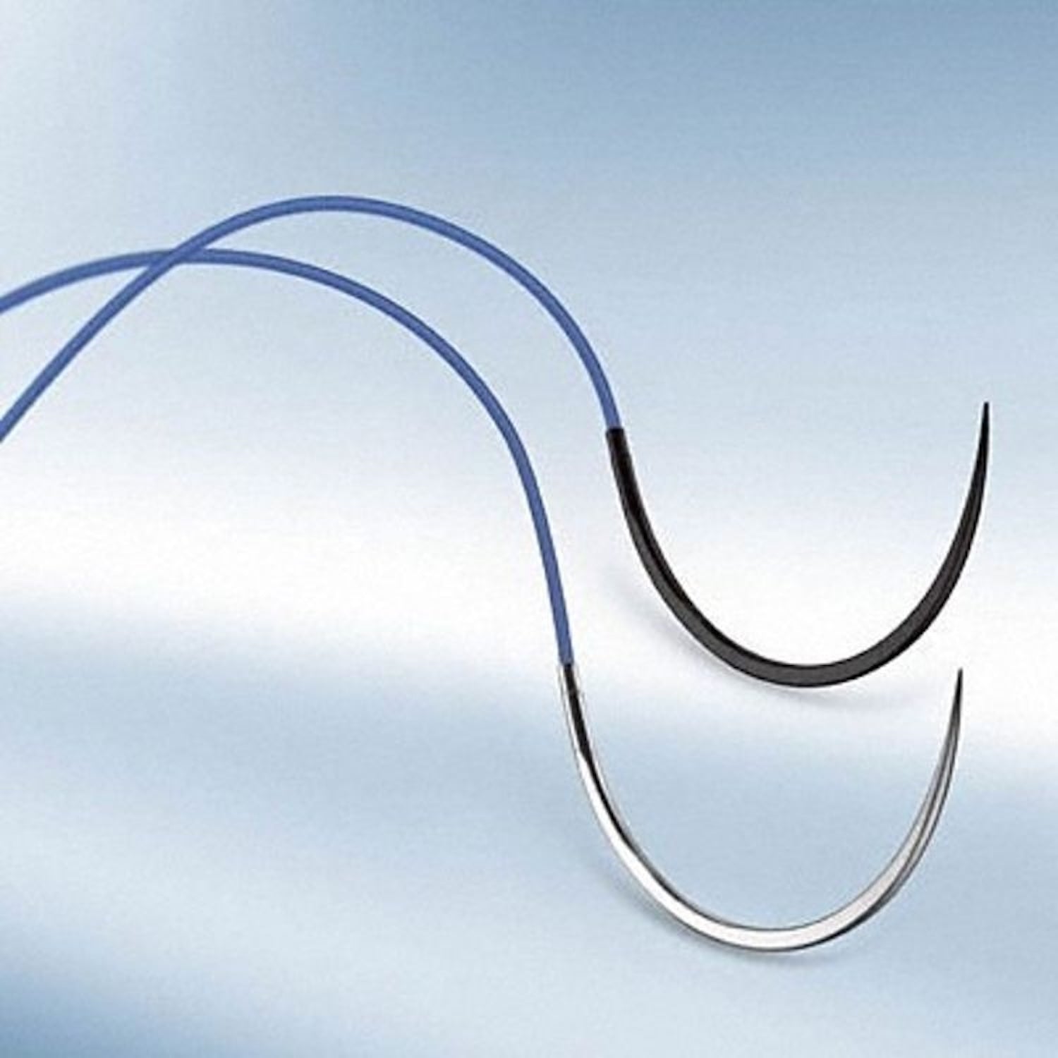 Ethicon Mersilk Suture | Non Absorbable | Black | Size: 2-0 | Length: 18" | Needle: PS | Pack of 36 (1)
