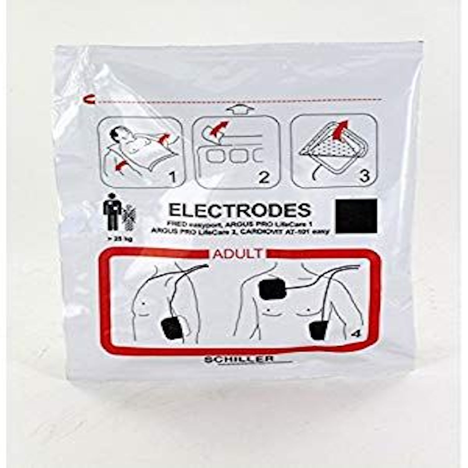 Schiller FRED easyport AED Pads Pouch | Adult