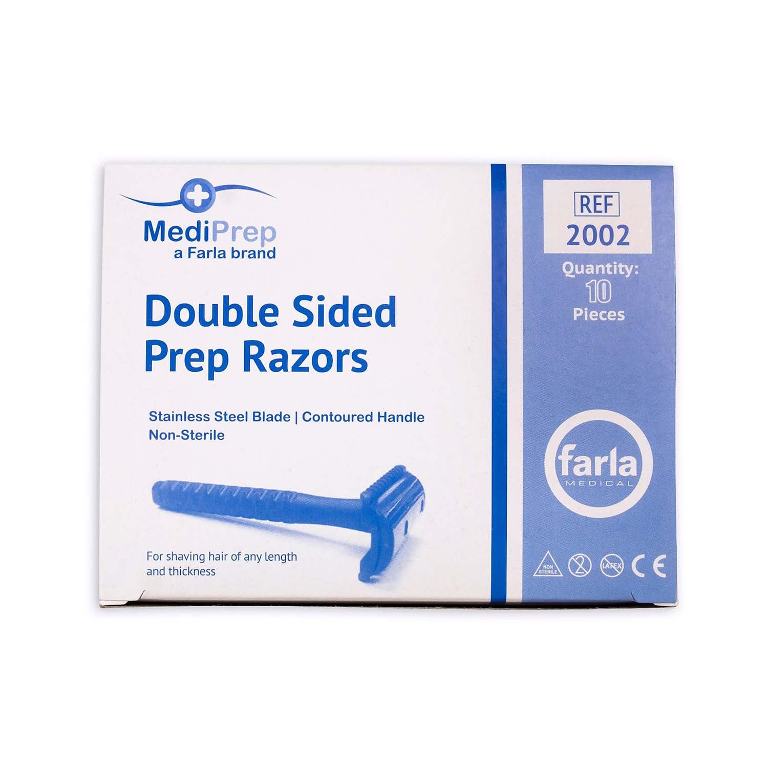 MediPrep Double Sided Prep Razors | Pack of 10 (1)