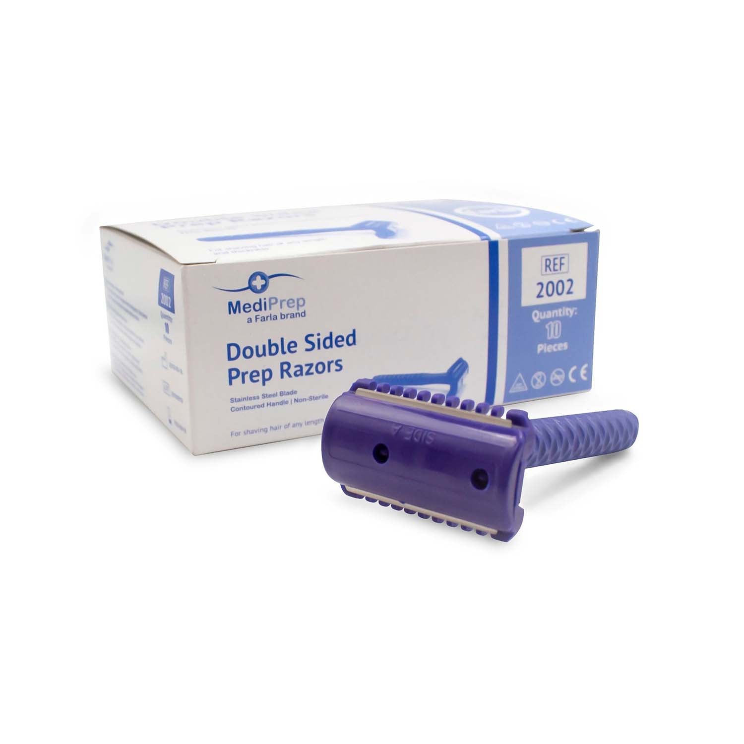 MediPrep Double Sided Prep Razors | Pack of 10