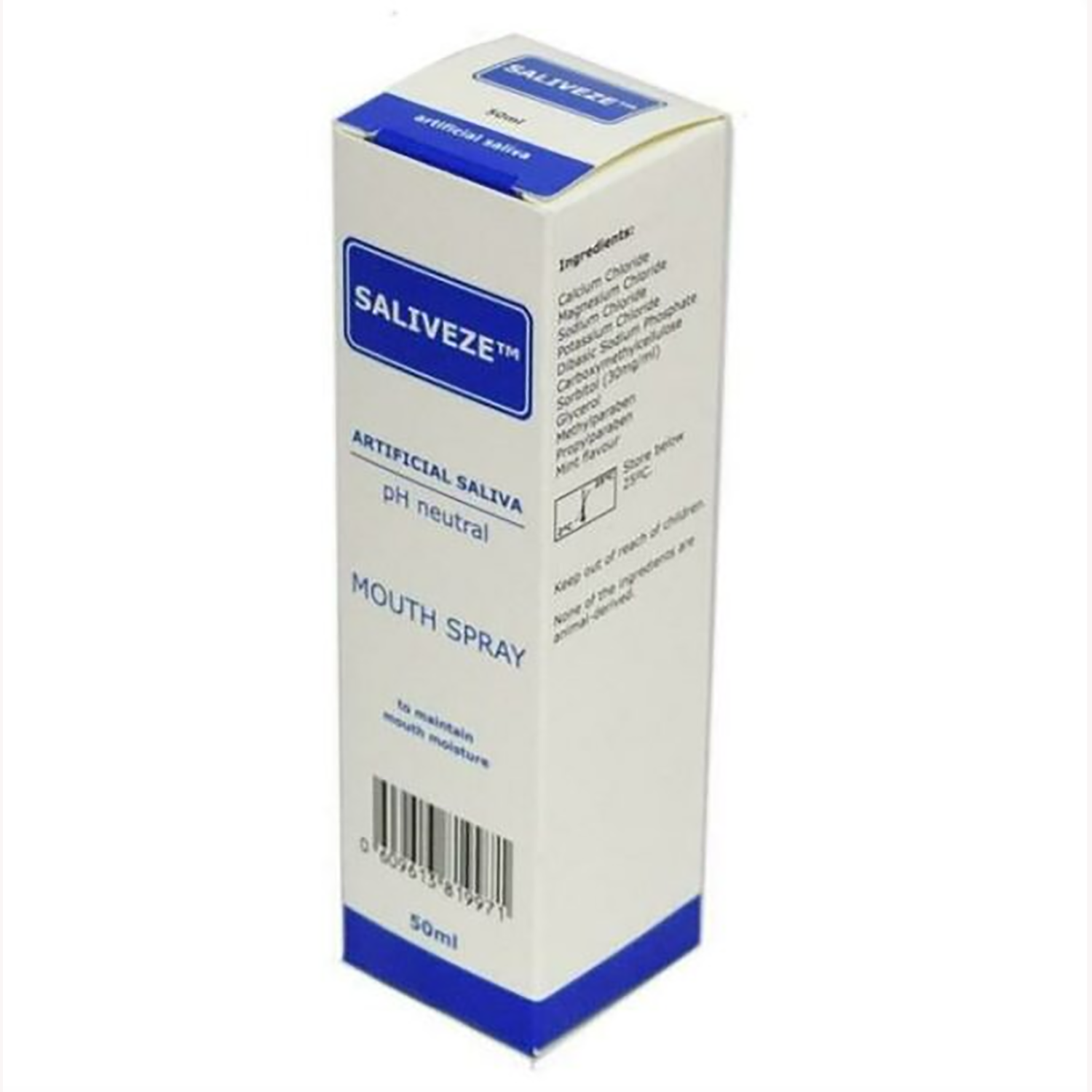 Saliveze Dry Mouth Spray | Mild Mint | 50ml | Single